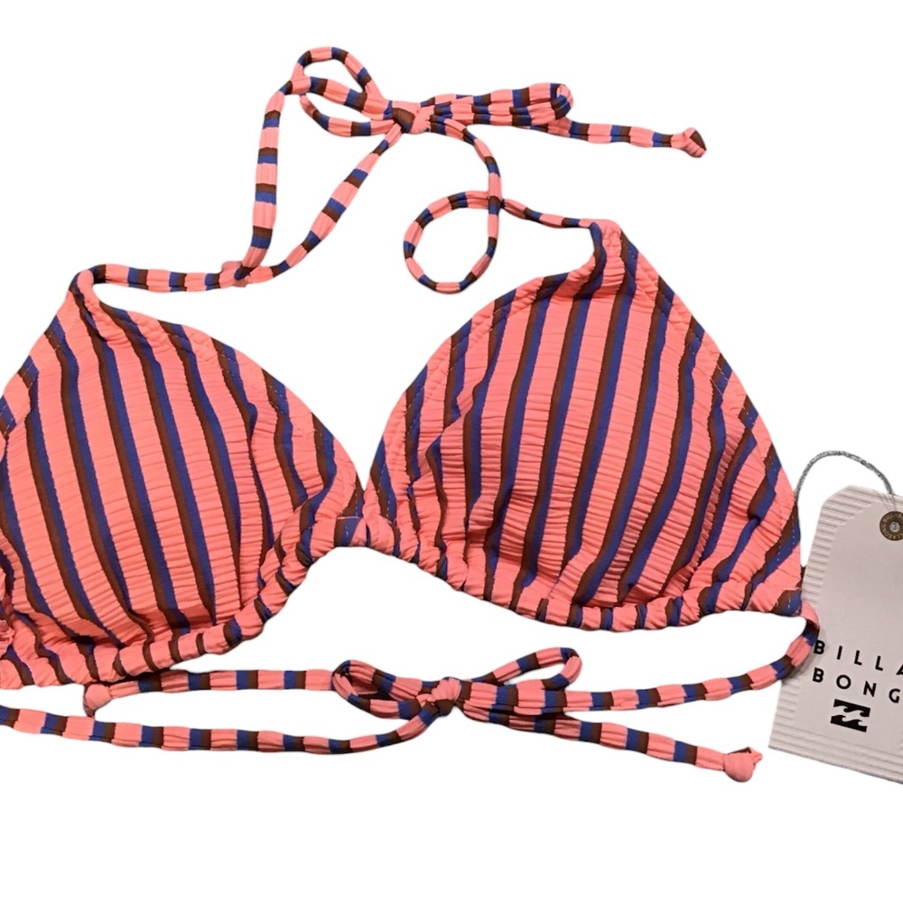Cute Stylish Striped Bikini Top - Brand New